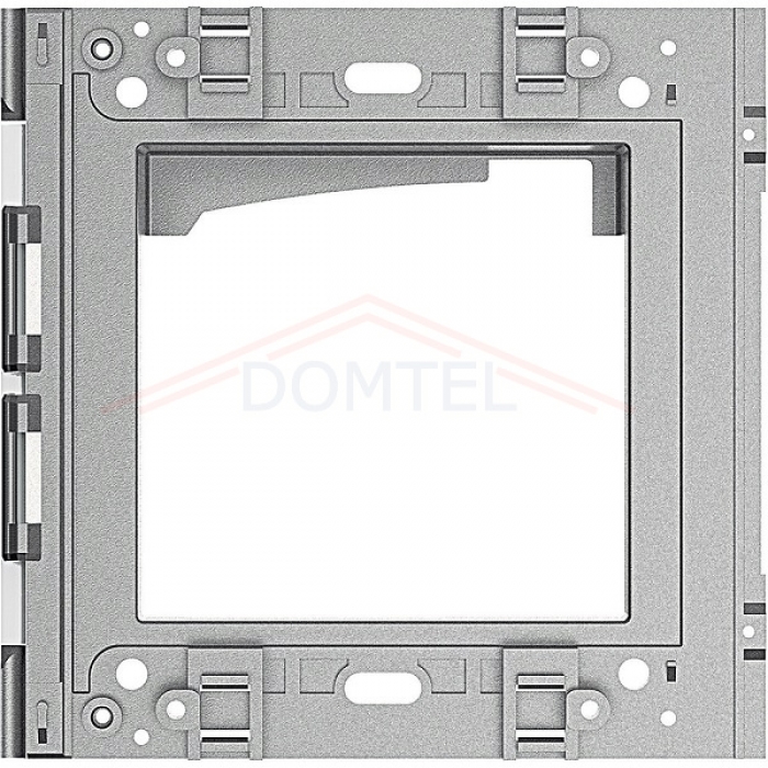 Rámeček montážní šasí ROBUR 2-BUS Bticino videotelefony 1 modul, provedení-barva kov