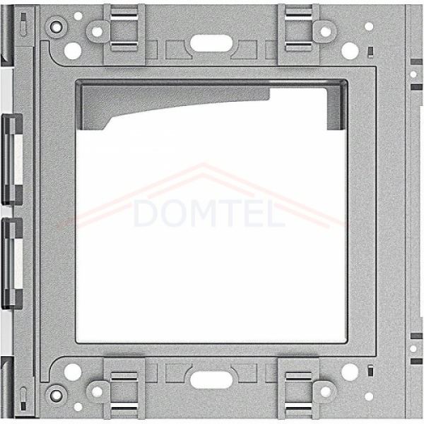 Rámeček montážní šasí ROBUR 2-BUS Bticino videotelefony 1 modul, provedení-barva kov