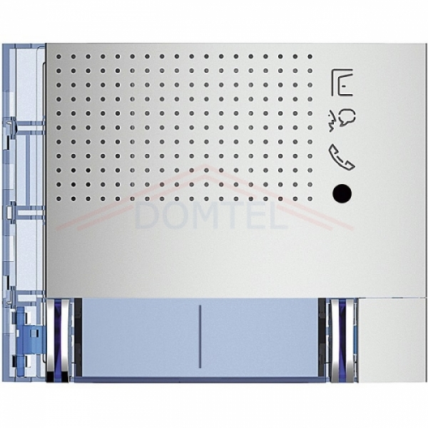 Audio jednotka základní 2-BUS Bticino videotelefony SFERA kryt modulu elektroniky 351100, 2 sloupce, 2 tlačítka, provedení-barva kov