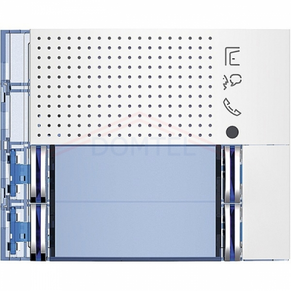 Audio jednotka základní 2-BUS Bticino videotelefony SFERA kryt modulu elektroniky 351100, 2 sloupce, 4 tlačítka, provedení-barva bílá