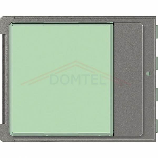 Jmenovky 2-BUS Bticino videotelefony ROBUR kryt modulu elektroniky, provedení-barva kov