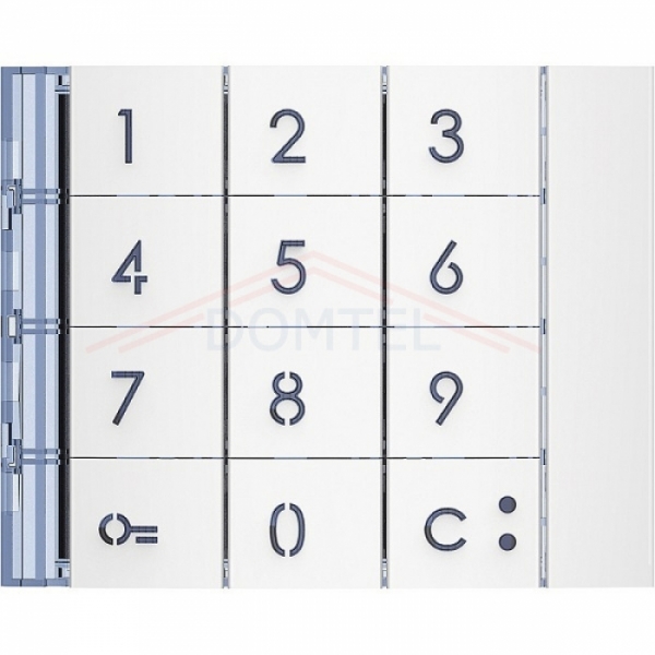 Klávesnice numerická 2-BUS Bticino videotelefony SFERA kryt modulu elektroniky 353000, provedení-barva bílá